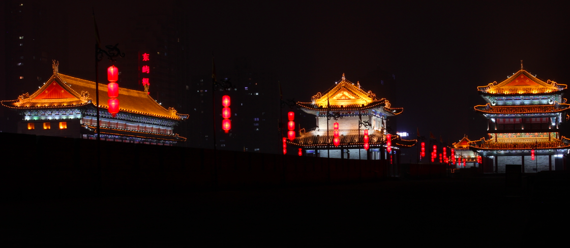 Xi'an by night